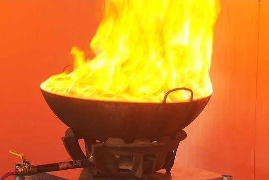 식당 기름 화재